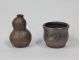 灰かぶりの製作例 ひょうたん花瓶と植木鉢