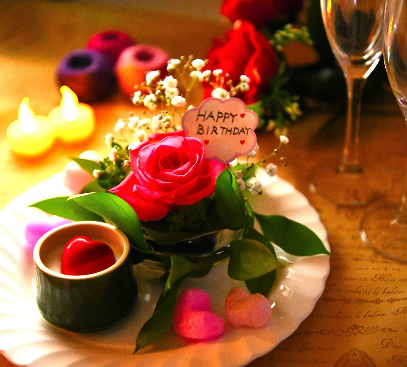 大切な方の記念日・大切な人との記念日、想い出に残るひとときを・・・