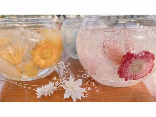 ジェルキャンドルホルダー作り♪