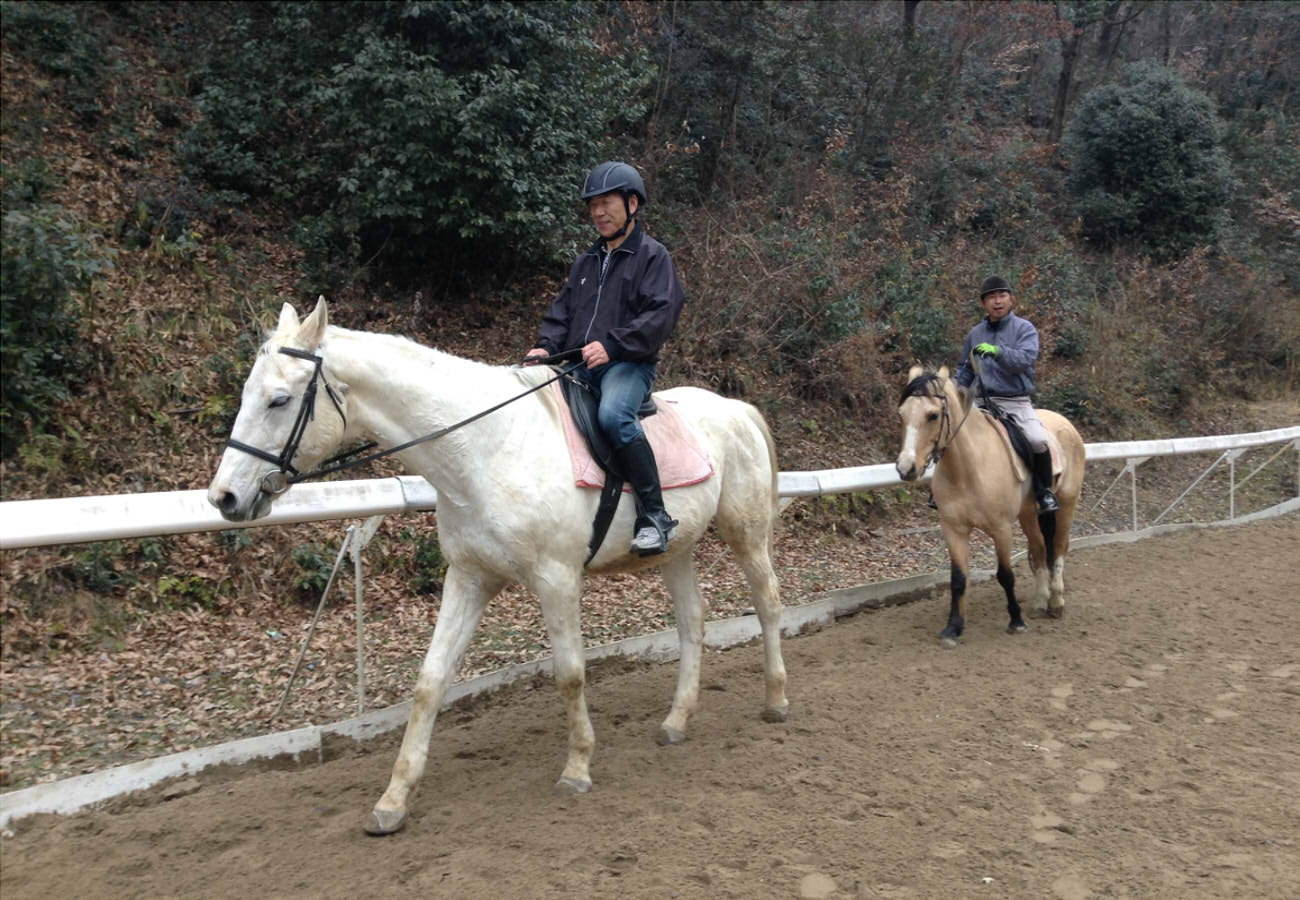 岡山 乗馬5級ライセンス取得コース 全国乗馬倶楽部振興協会公認ライセンス にんにんホーススクール じゃらん遊び体験