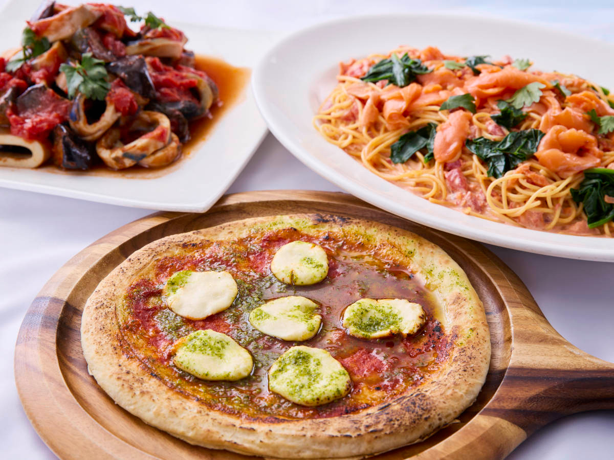 ���肶������؂̃��[�X�g�|�[�N�A�s�b�c�@�A�p�X�^�A�O���^���Ȃǐe���݂���C�^���A���������y���݂��������B�i�ʐ^�̓C���[�W�j