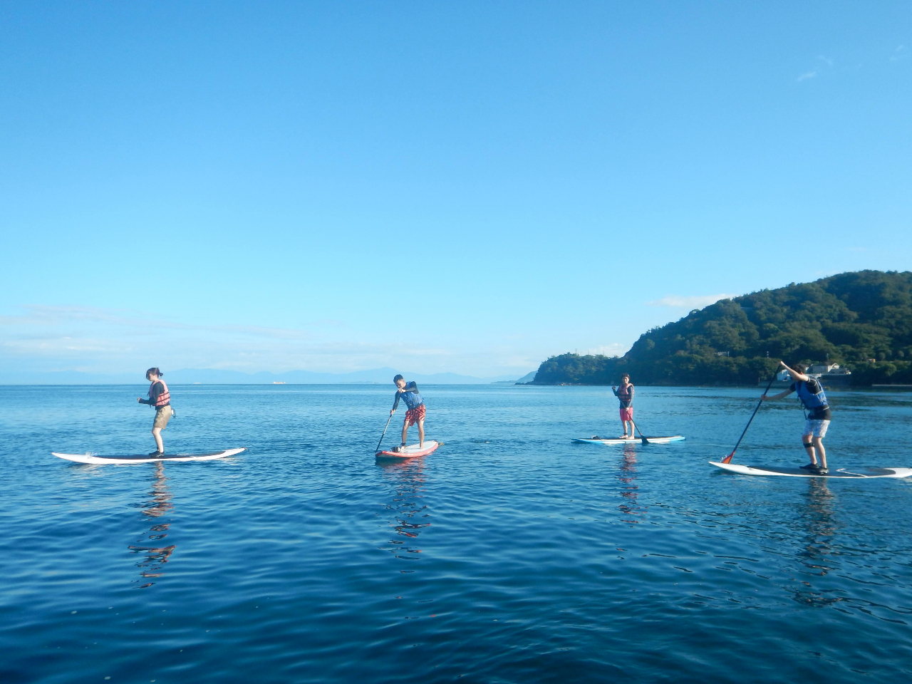 2025夏限定】初心者歓迎◇瀬戸内海ハワイ周防大島でSUP体験◇半日