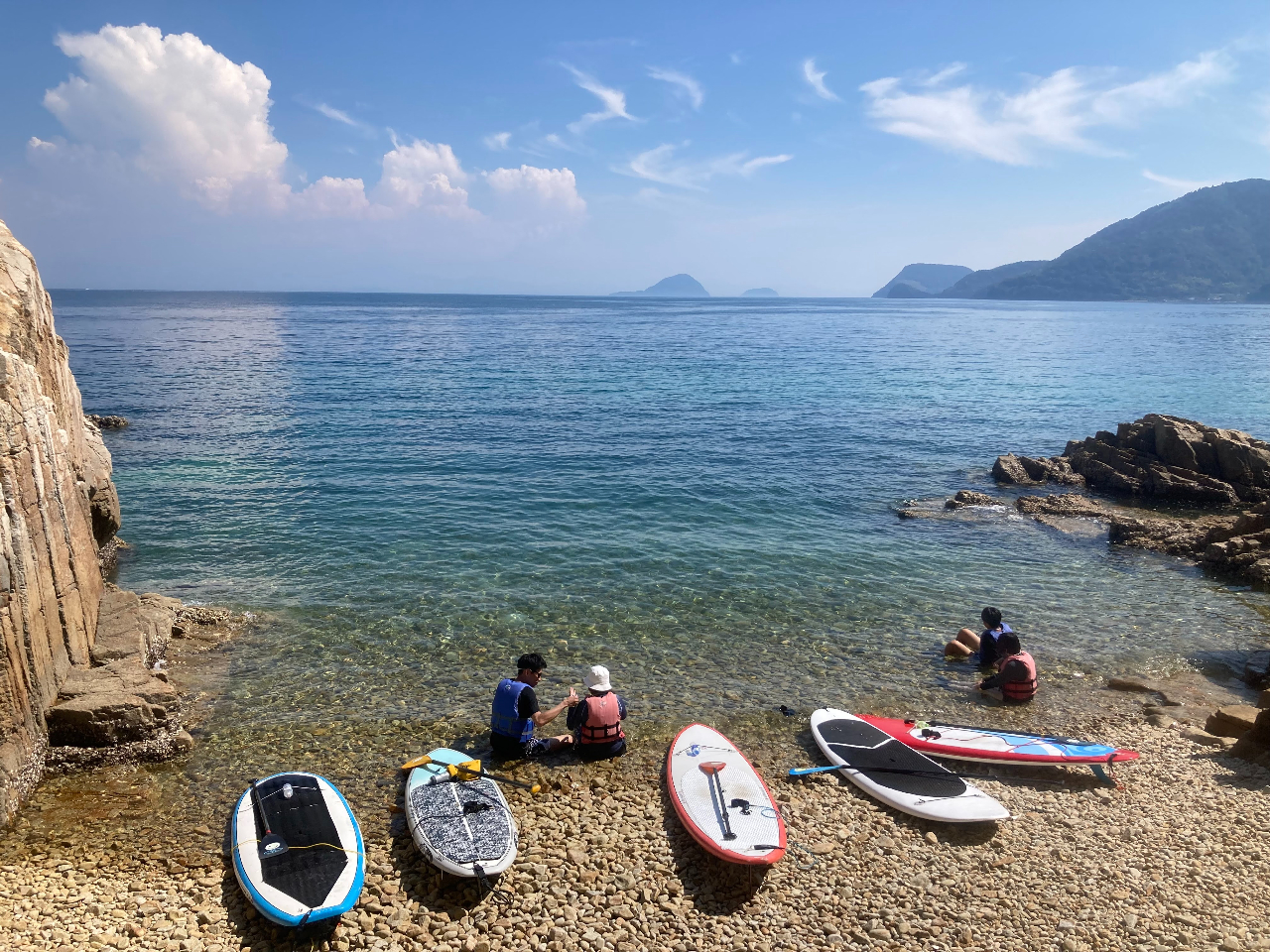 2025夏限定】初心者歓迎◇瀬戸内海ハワイ周防大島でSUP体験◇半日