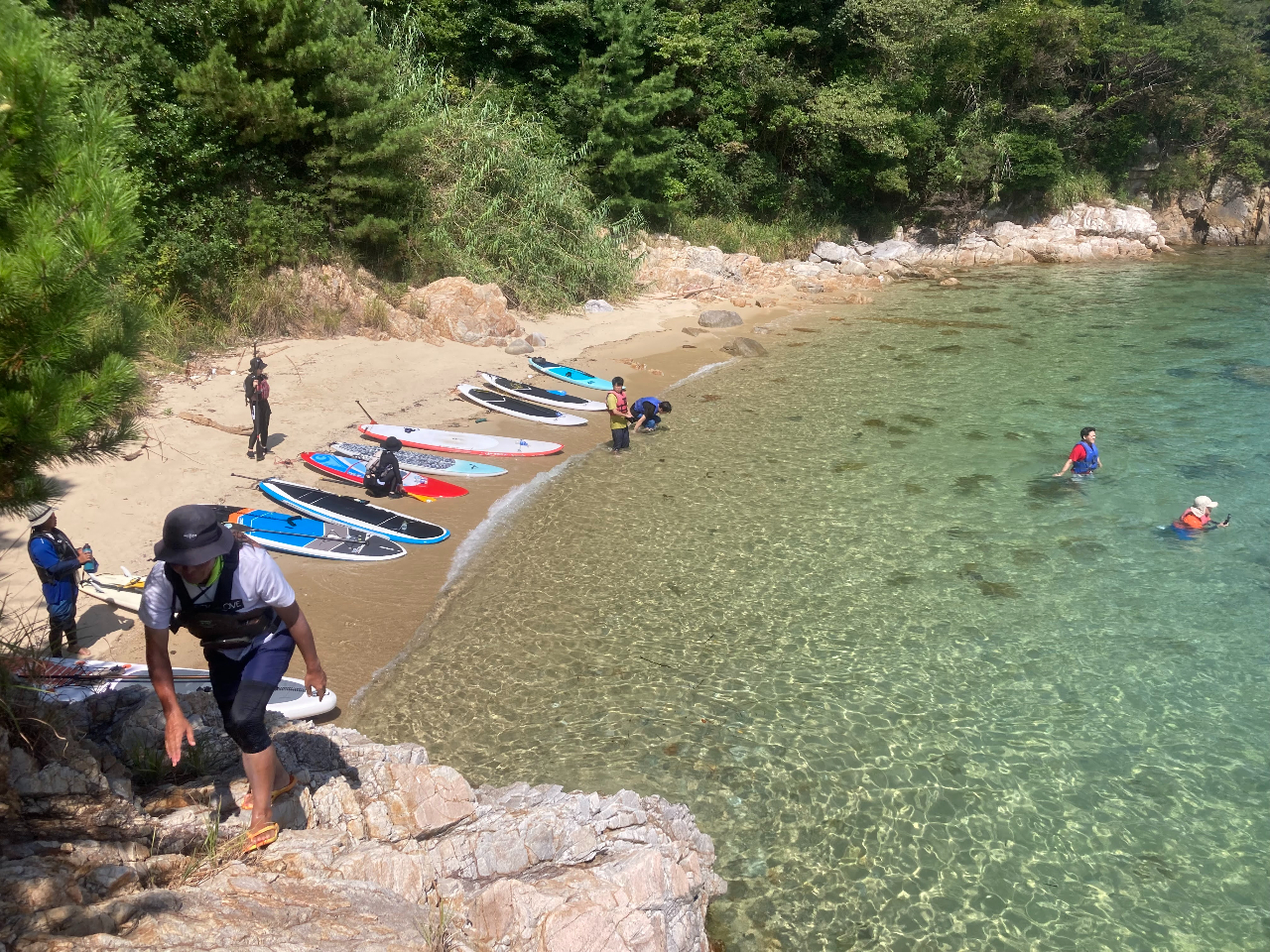 2025夏限定】初心者歓迎◇瀬戸内海ハワイ周防大島でSUP体験◇半日