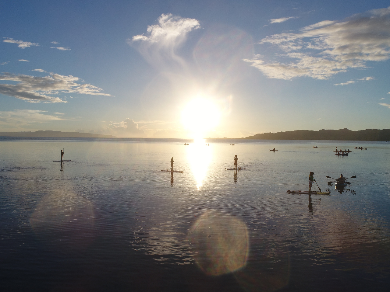 広大な自然の中で海と一体感を味わえるサップでツアーを堪能