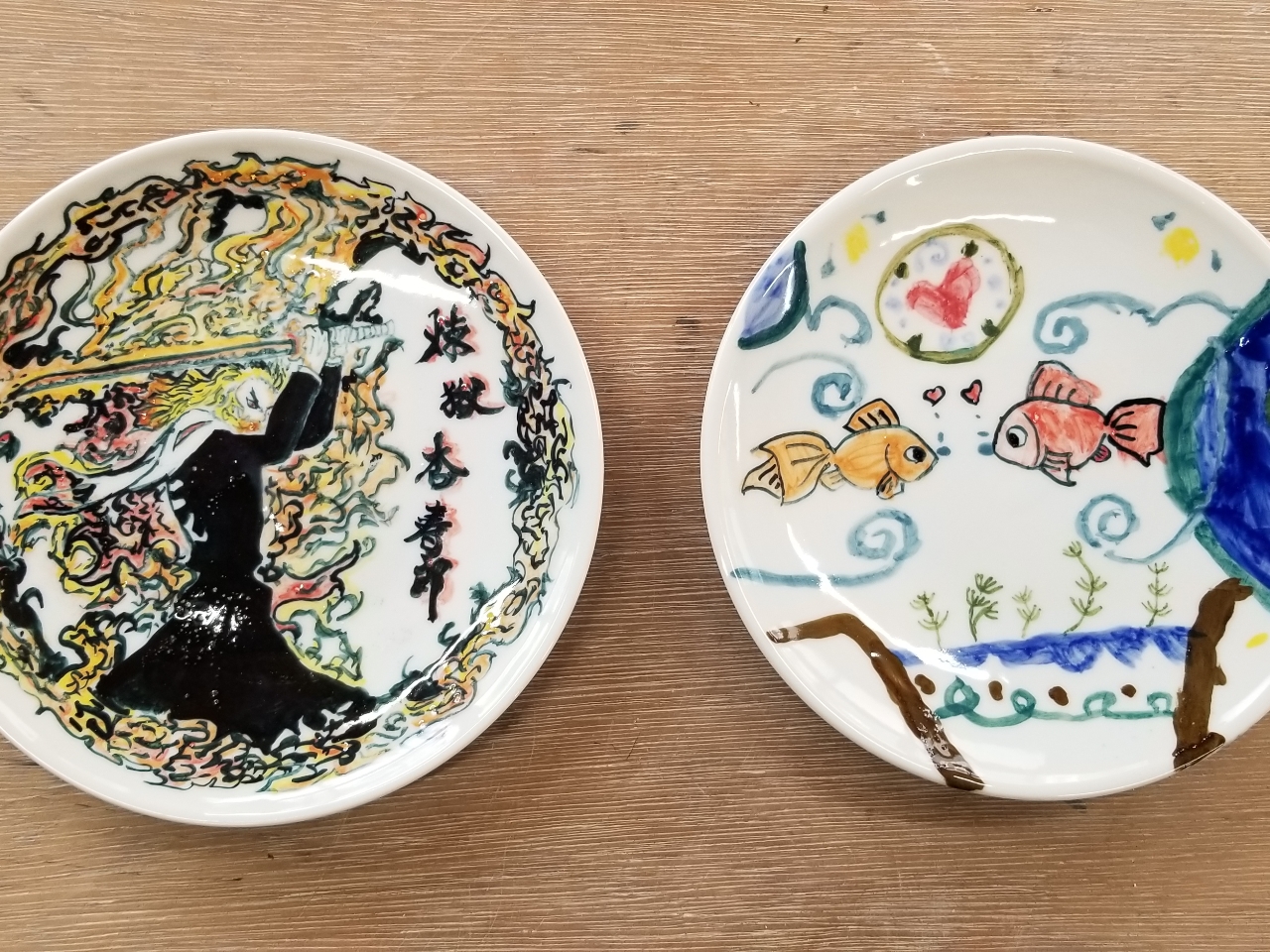 絵付け体験】 @気軽に楽しく器に絵を描いて世界で一つしかない