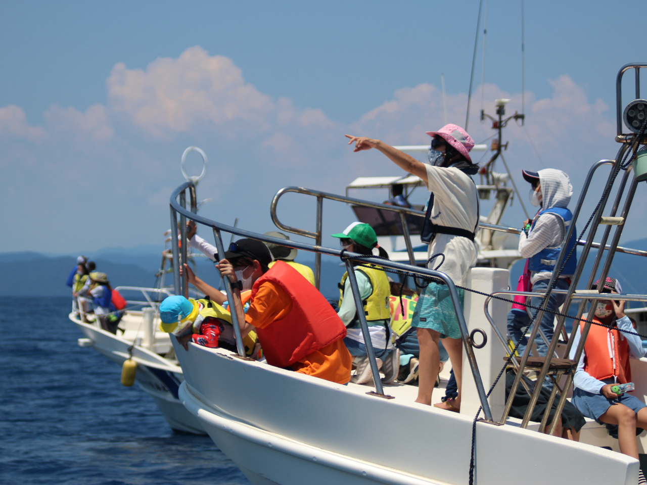 土日祝/GW/夏休み☆全員クジラのフィギュアプレゼント☆全船楽しく安心