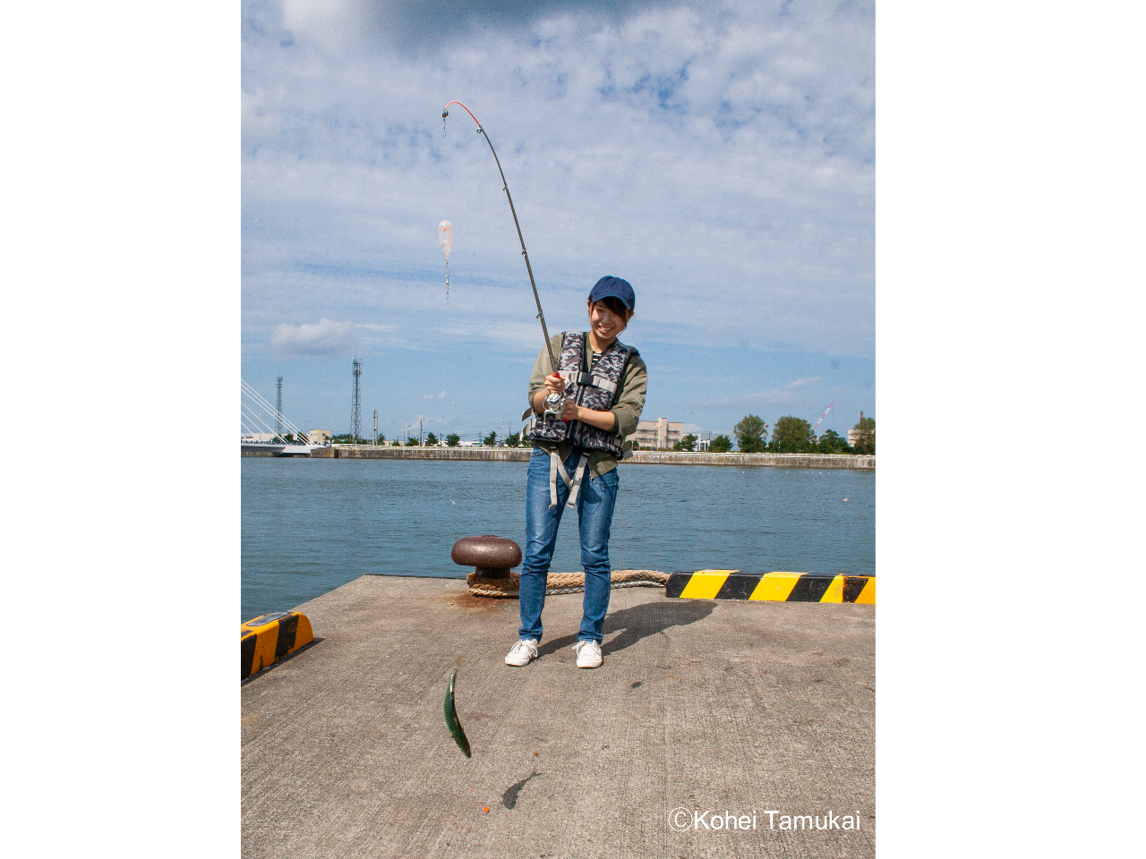 大きいサバが釣れましたーー!!