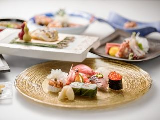 おまかせ寿司コース 先付 造り 一品 揚物 握り6貫 カウンター限定 新鮮なお魚 ホテルの和食処 博多駅徒歩1分 マースガーデンホテル博多 海鮮処松月亭博多本店 じゃらん遊び体験