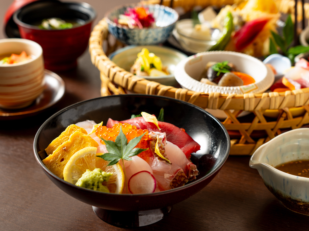 華かご海鮮丼御膳