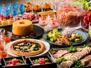 選べるメインとハーフブッフェ