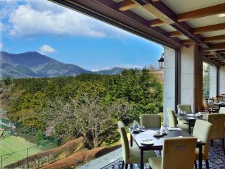 レストラン「グリル」からの眺望