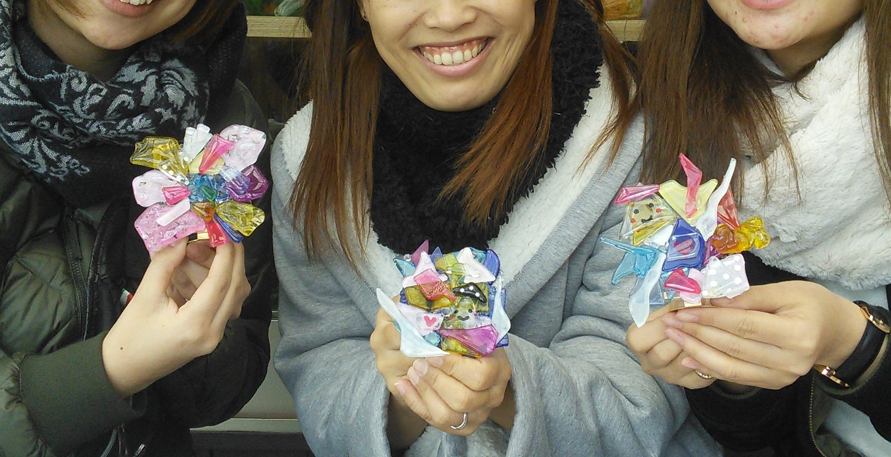 仲良し女子3人組〜〜〜!!