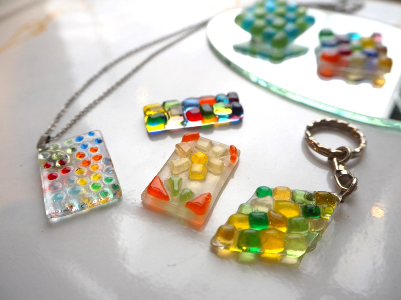 フュージング体験。小学1年生から体験できます。