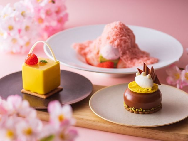 【季節のケーキ】春らしさを感じられるケーキなど味も見た目も楽しめるケーキをご用意♪