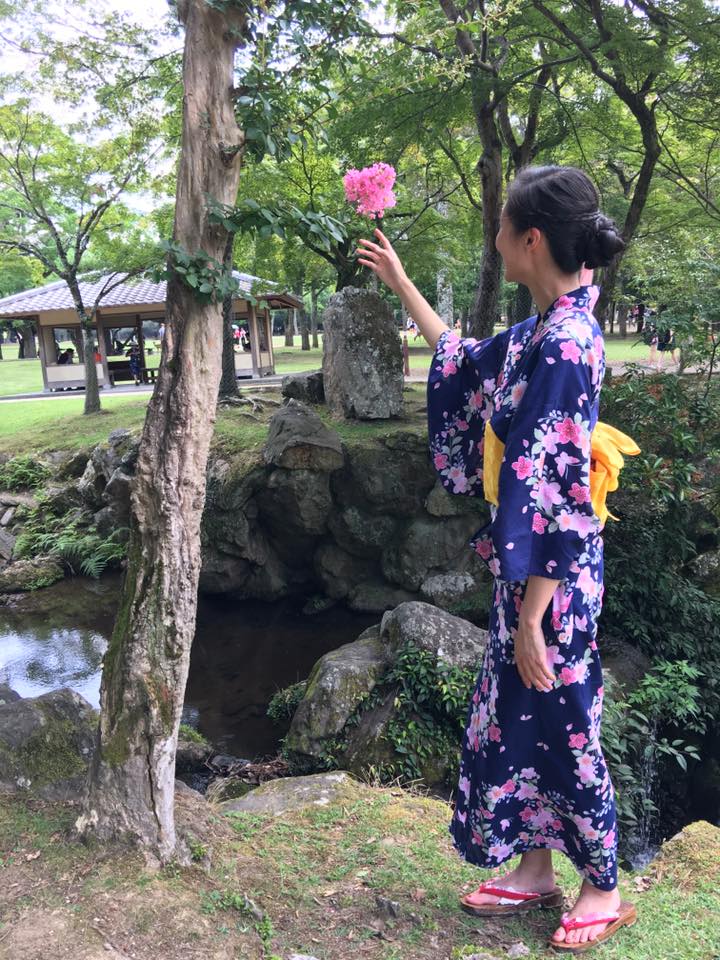 猿沢池のスポット