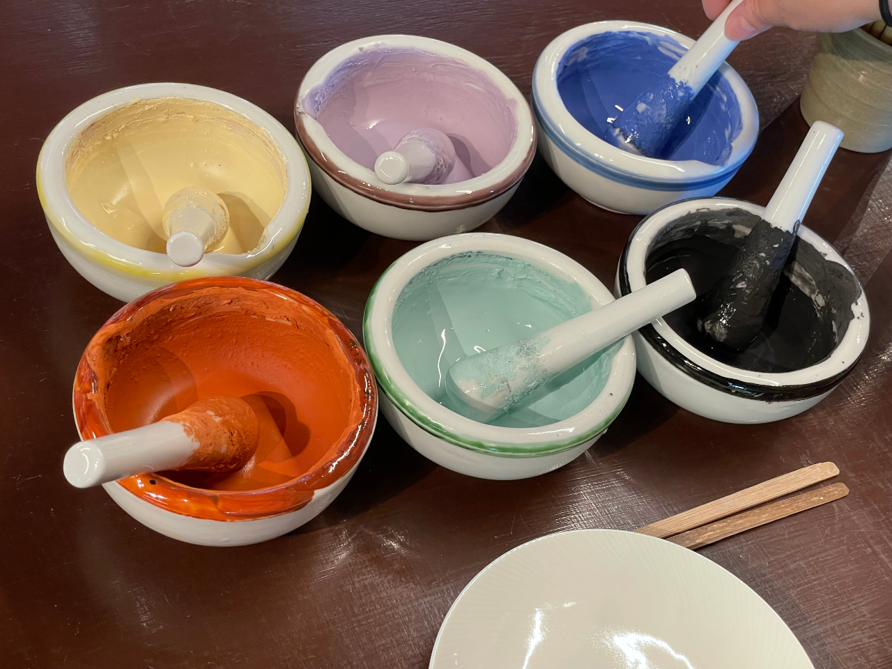色絵具