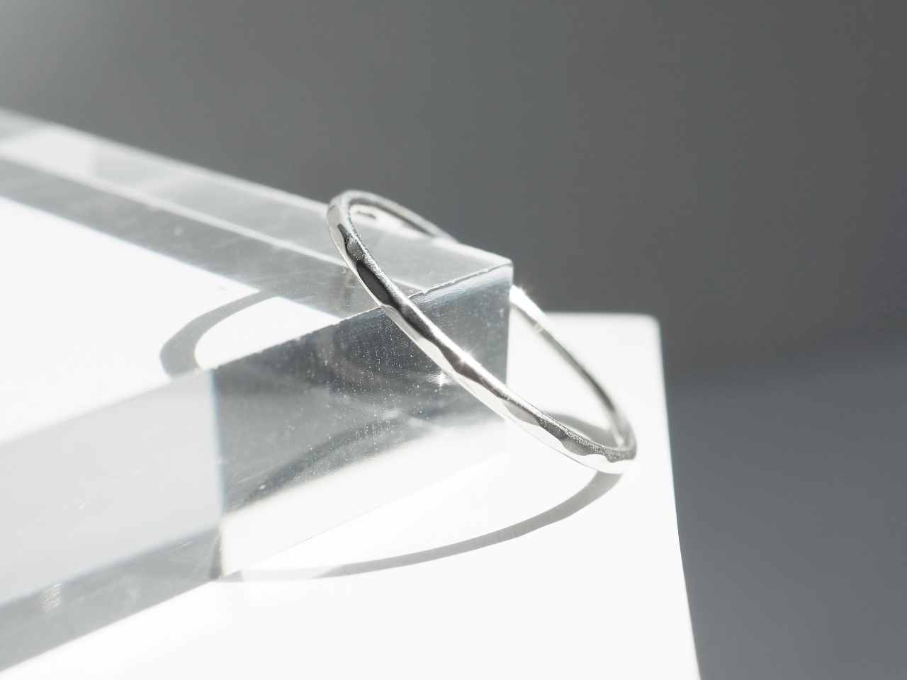 世界に一つだけ、思い出のシルバーリングを作りましょう。