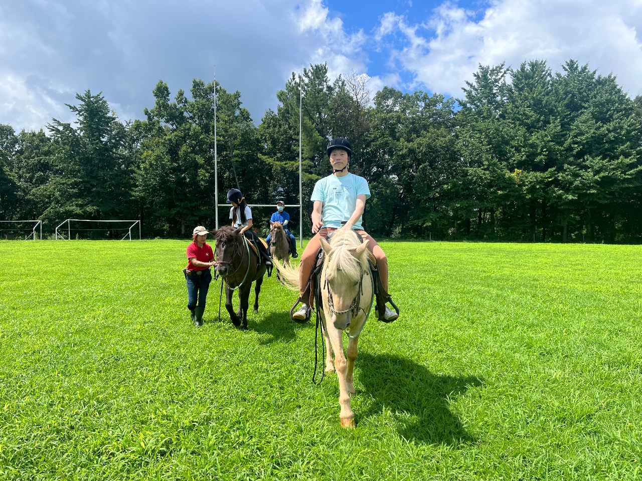 くるみホースピクニック】馬に乗りZAOくるみの森でゆるり馬旅！（外乗