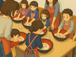 そば打ち体験