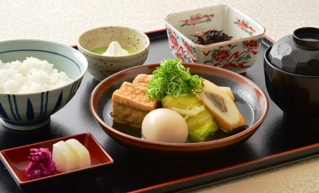 おでん 京和田｜ランチ】おでん定食（竹）≪おでん5種類≫自慢の