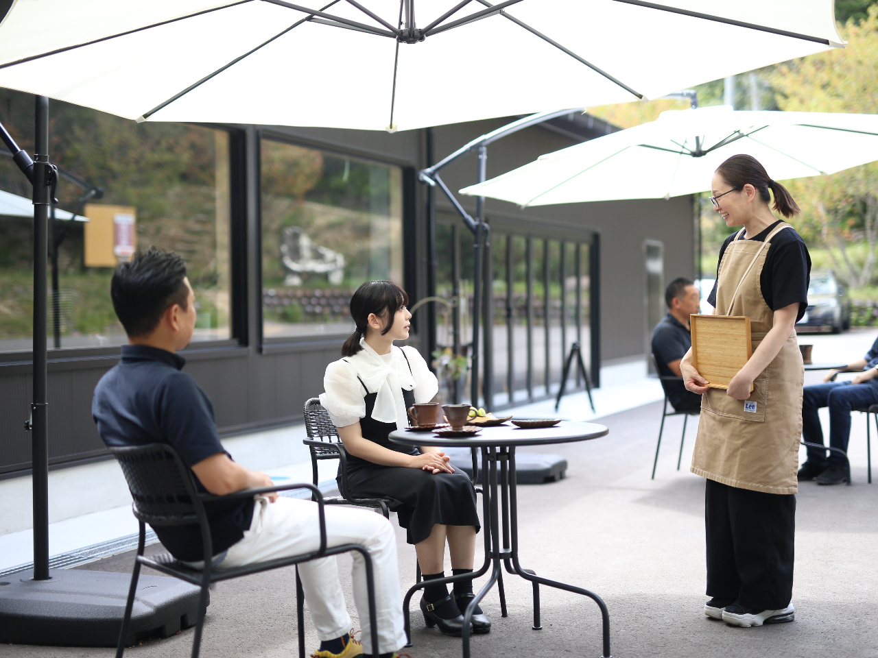 ヒダスキ焼成【備前焼のうつわでカフェタイムの後に5種類から選んで