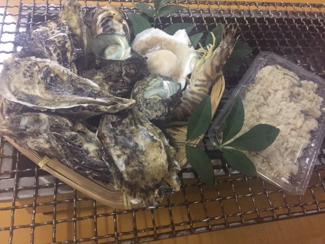 牡蠣もヒオウギ貝もエビモサザエも☆よくばりなあなたへ☆