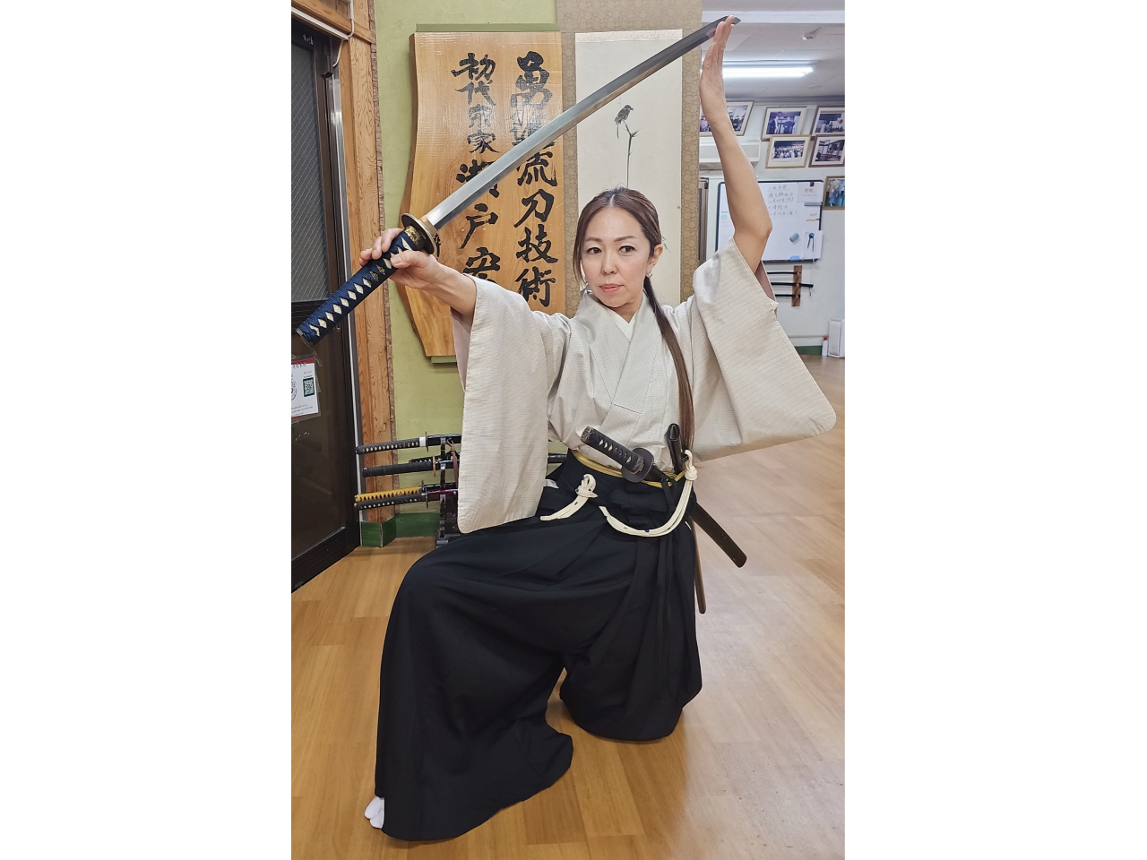 女性おひとりの体験も増えています(歴女さんでしょうか)