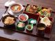 ランチで提供される 春慶箱もり膳 (内容は季節によって変わります)