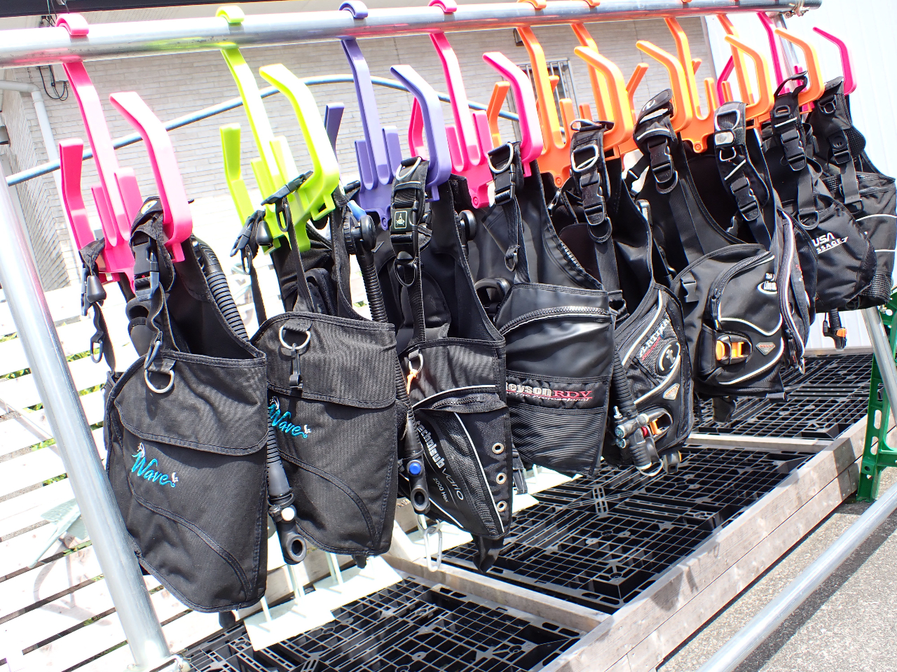 レンタル器材無料にて貸出!