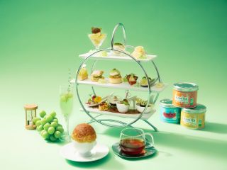 KUSUMI TEAは全て時間無制限の飲み放題 香りを確認してから飲めるのでお気に入りを見つけてください