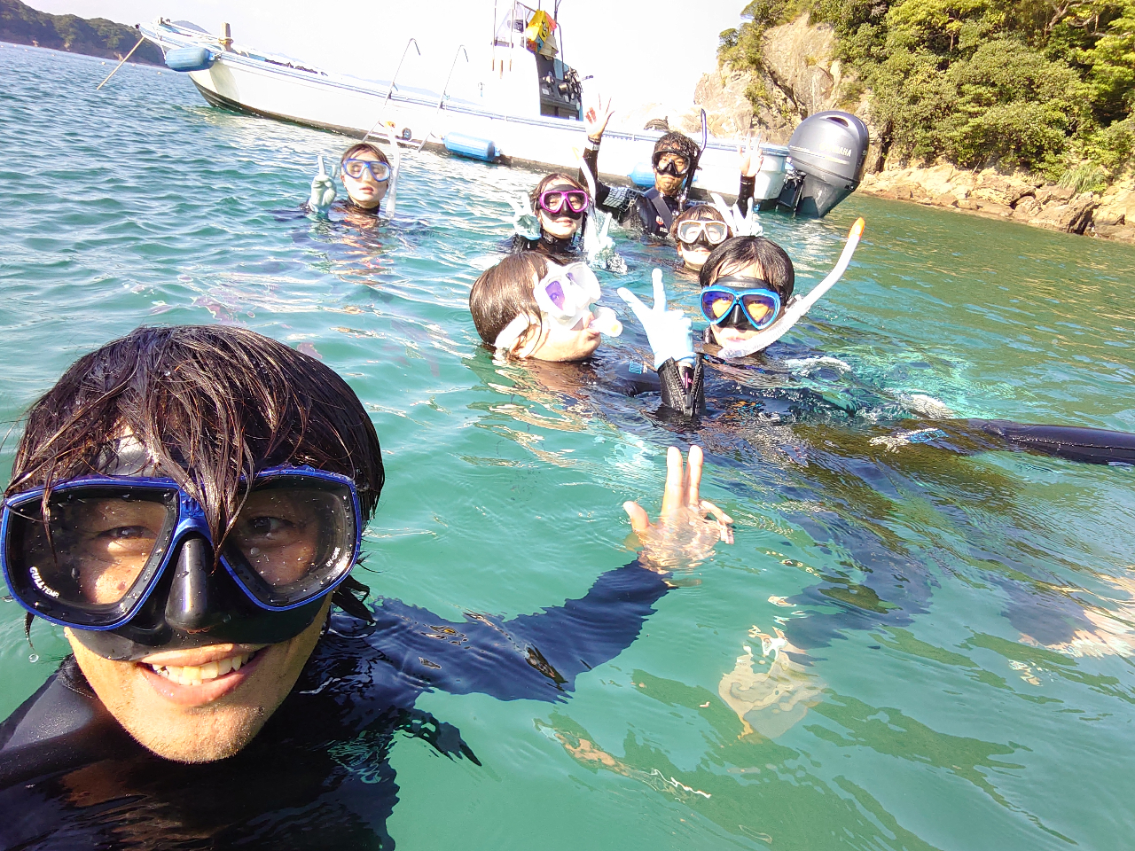 気のいいスタッフとお待ちしております♪♪エンジョイダイビング〜(*^^)v