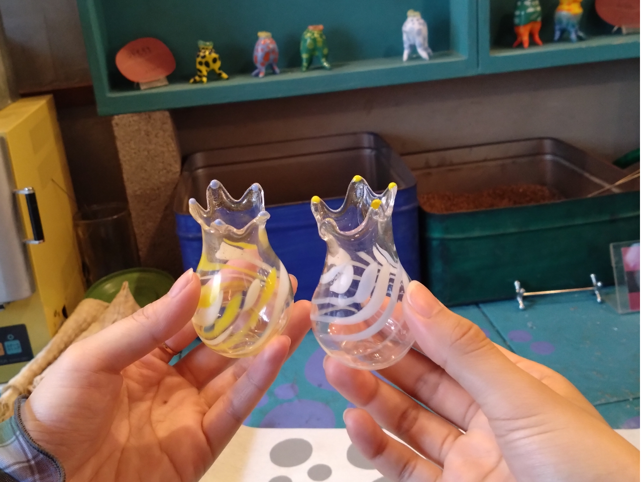 可愛らしい手のひらサイズです!