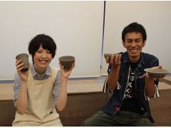 つくった作品と♪自作の器は、使ってみるとひと味違うかも?!