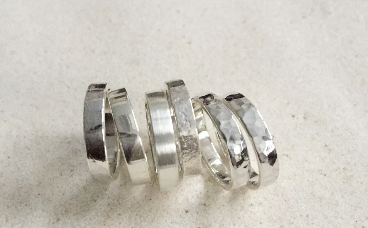 お二人で工房貸し切り!世界にひとつのシルバーペアリング手づくり体験