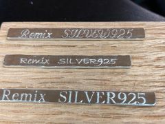 機械彫刻が出来るようになりました!