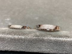 テクスチャーを入れたリング