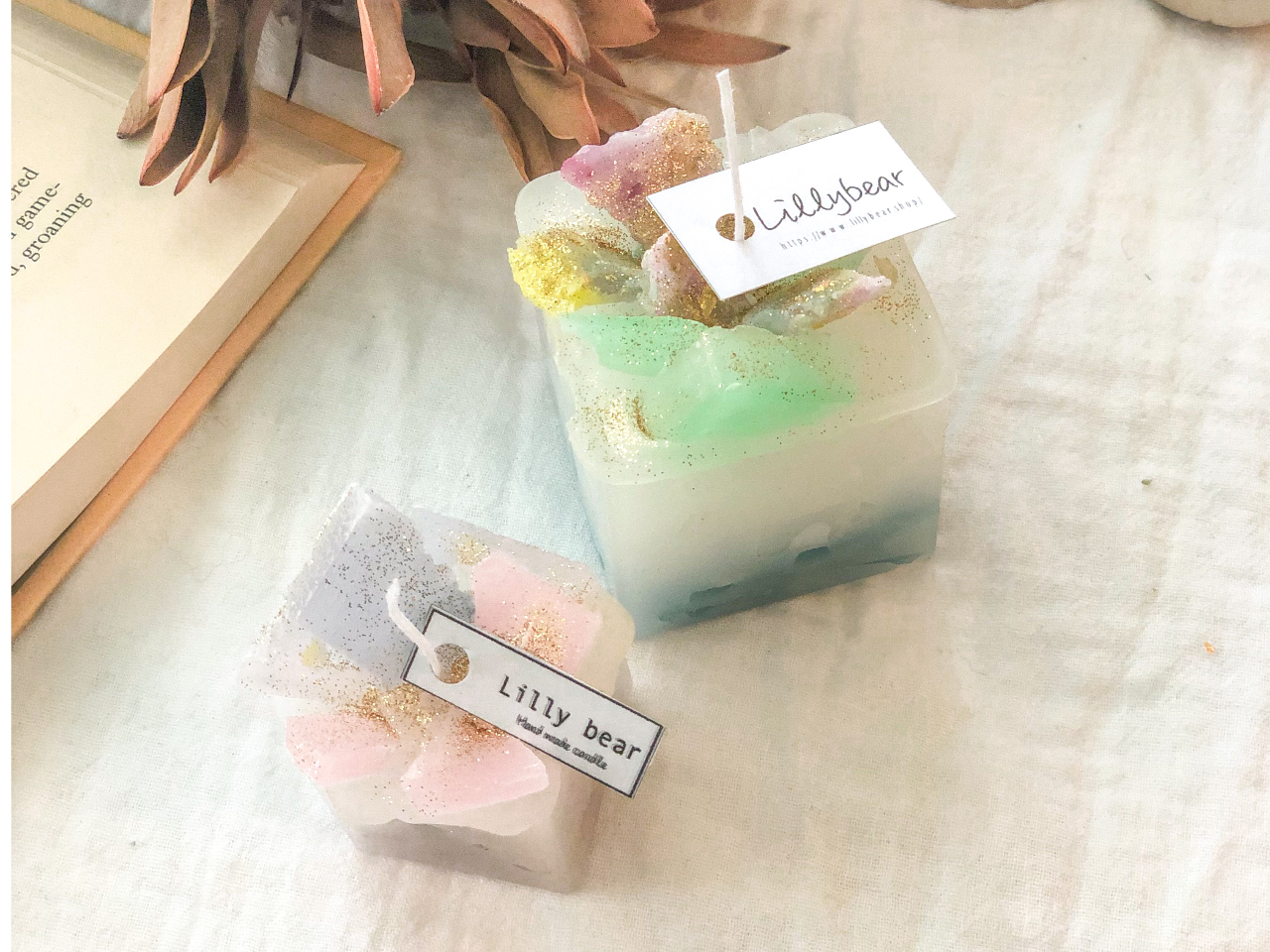 宝石キャンドル