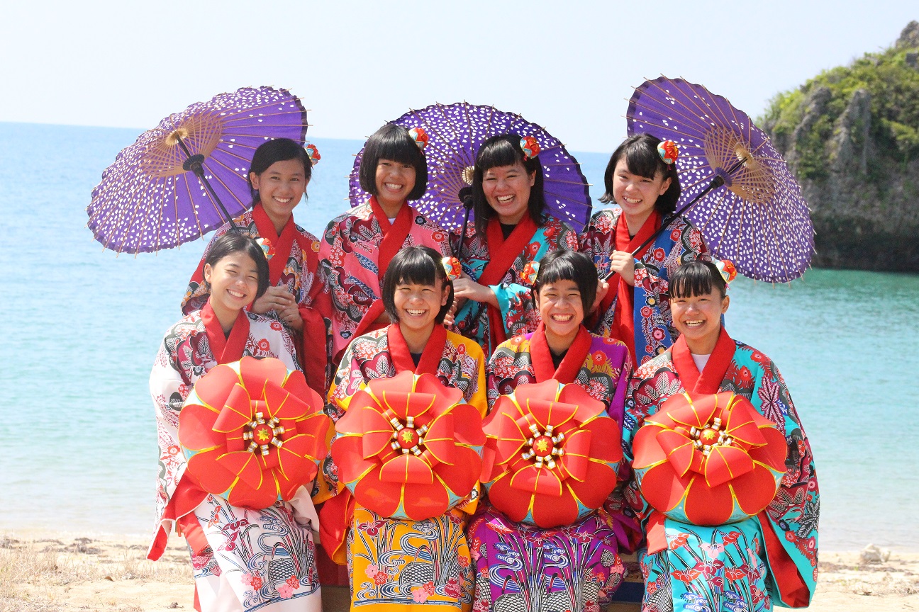 神の島で琉球衣装体験 しかもスマホで取り放題 琉装体験 笑結ーわらゆいー じゃらん遊び体験
