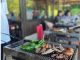 海を一望でBBQ!