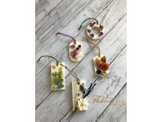 スイーツのようにかわいいアロマワックスサシェ