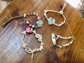 多種多様なブレスレットメニュー