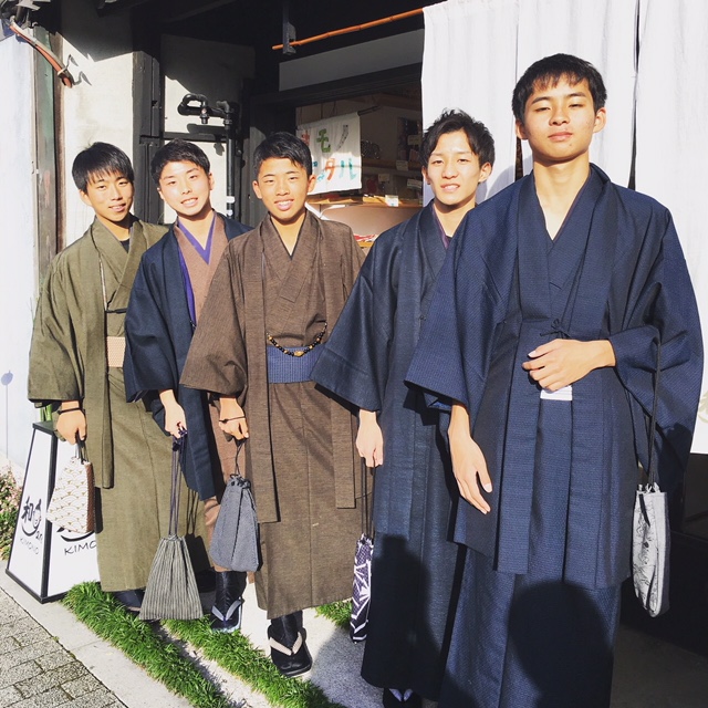 男性4名様以上でガーゼタオルプレゼント 元旅館 若女将が選ぶ着物こだわりの京都着物レンタル 平安神宮のすぐ近く 着物男子になって散策しませんか 和gan じゃらん遊び体験