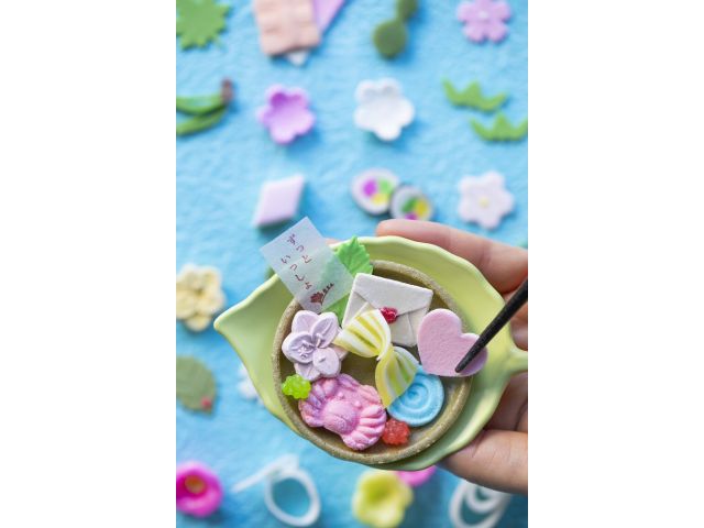 最中の皮を開けると、とっても華やか♪見て、感じて味わっていただける、心も喜ぶ体験プランです。