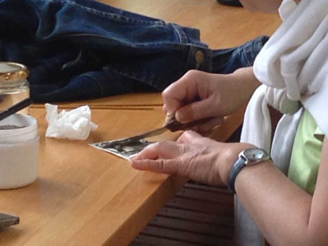 金継の様子