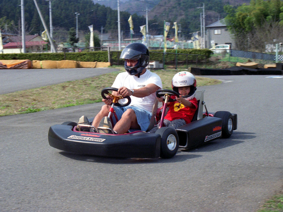 親子で風をきって走ろう☆