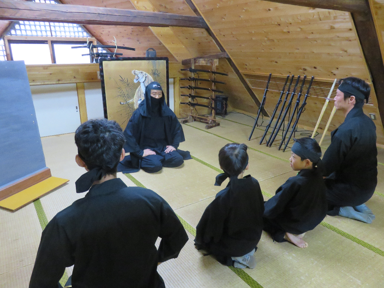 座学「忍者とは」