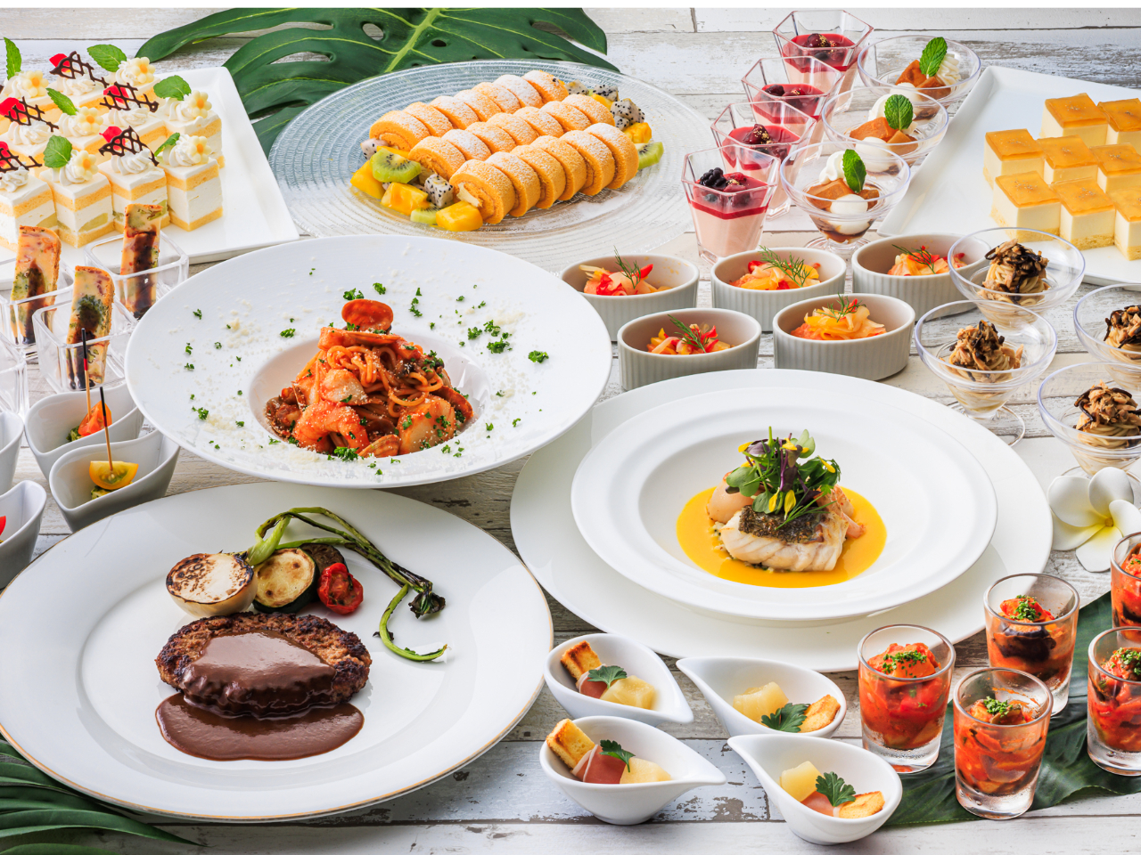 《夏のハーフブッフェ ランチ》◆席のみ予約