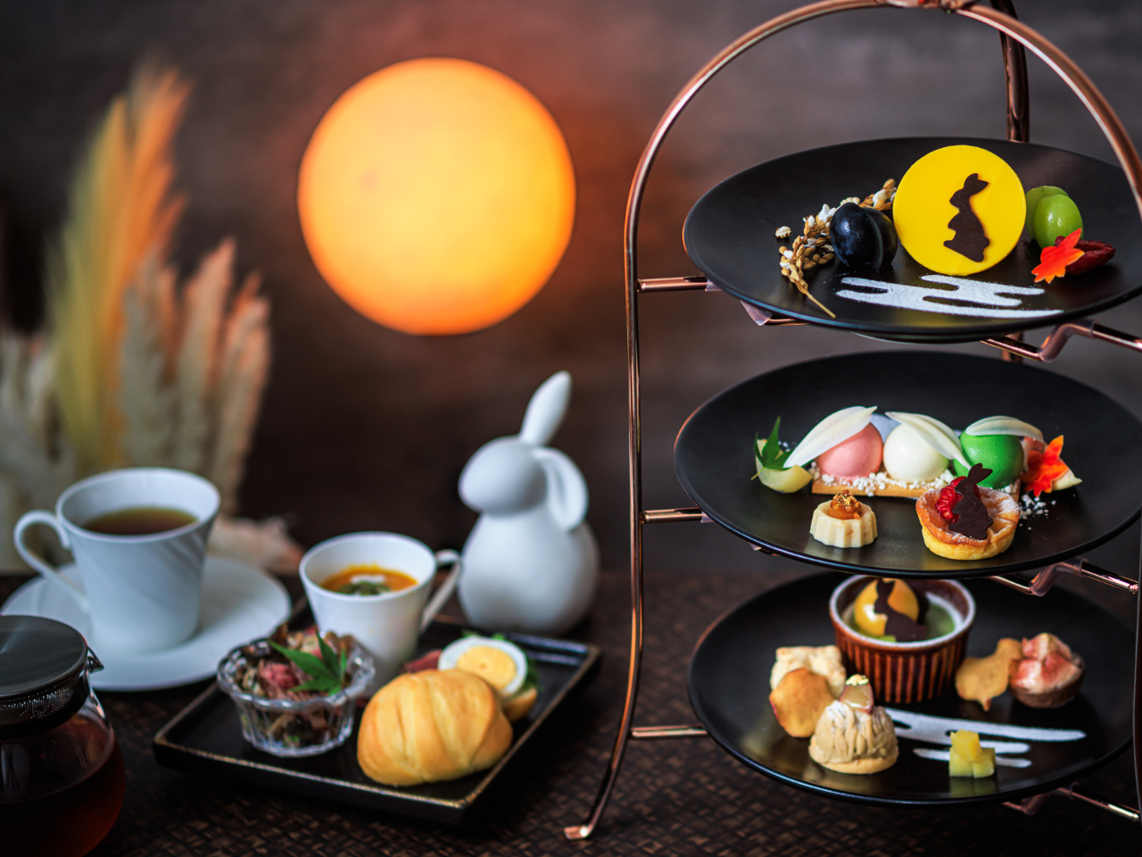 お月見アフタヌーンティー