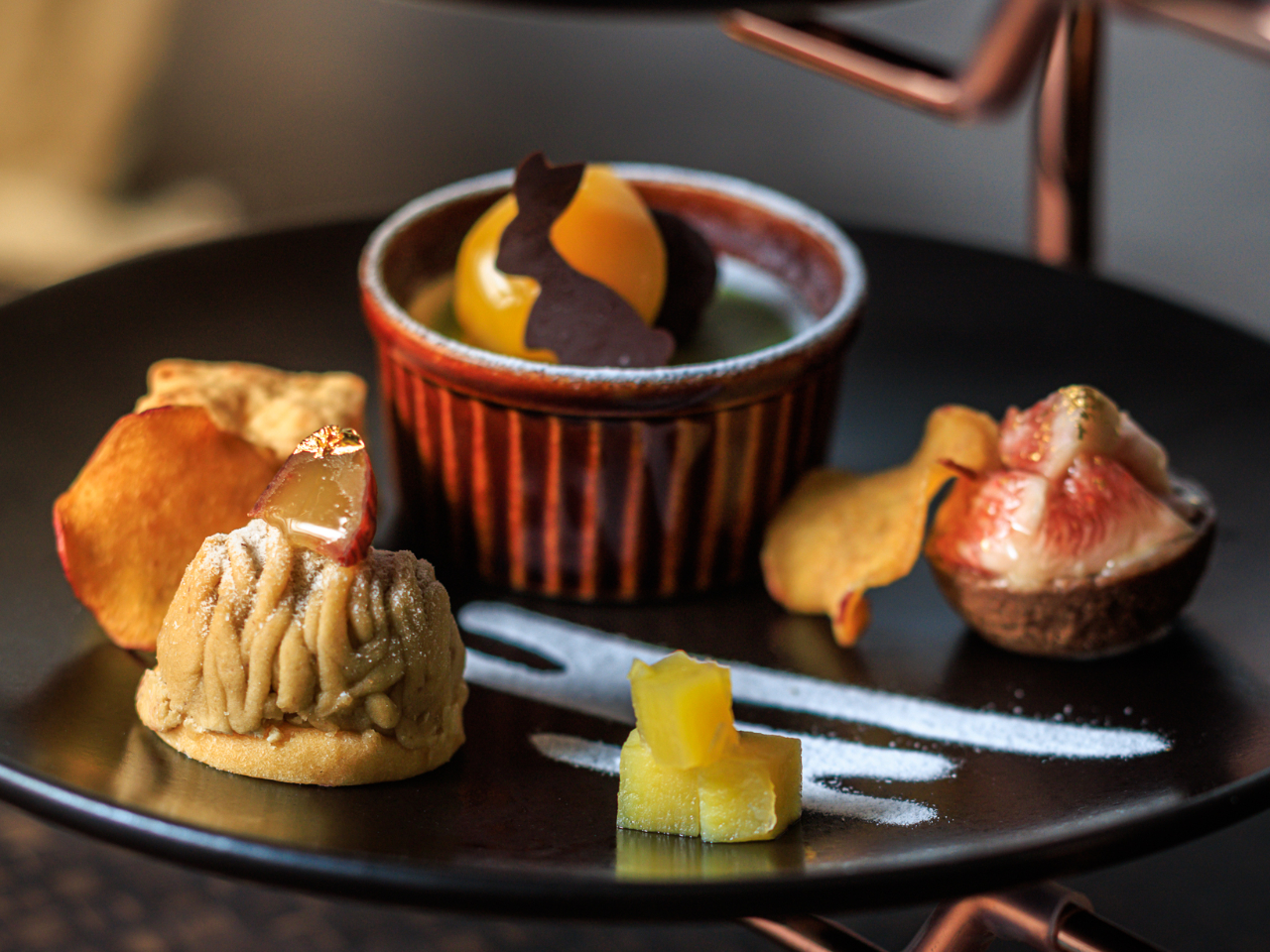 お月見アフタヌーンティー